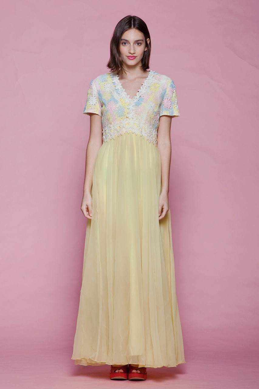 Flowy Floor Length Dress